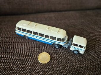 Škoda 706 + NO 80 v mierke 1:87