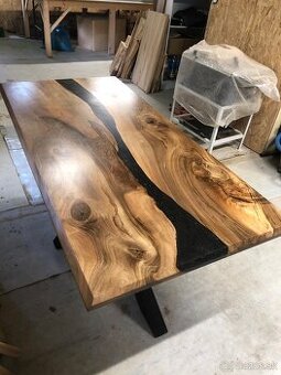 Masivny epoxidovy jedalensky stol 8