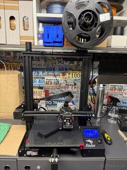 Predám prerobenú Ender 3 3D tlačiareň