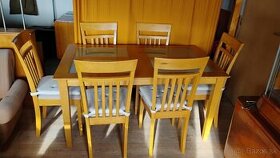 Jedálenský stôl + 6x stoličky