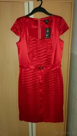 Červené šaty, veľkosť 44