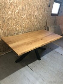 Masivny dubovy jedalensky stol 2 - 1