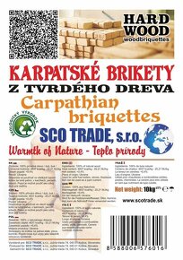 RUF BRIKETY - kamiónové dodávky celá SR