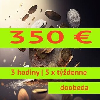 Upratovanie kancelárií Po- Pia ráno3h denne,Nové Mesto, BA