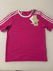 Tričko dievcenske Adidas vel. 128 NOVE S VISACKOU