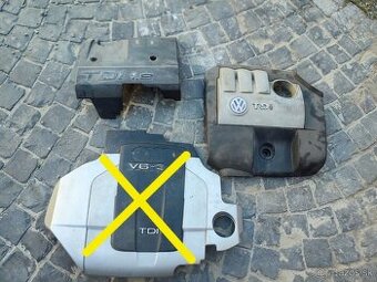 Kryty motora Audi vw cena 10eur/ks