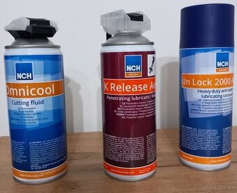 Prípravky na údržbu (aerosoly)