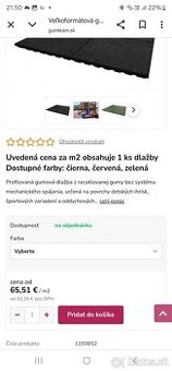 Gumova dlažba