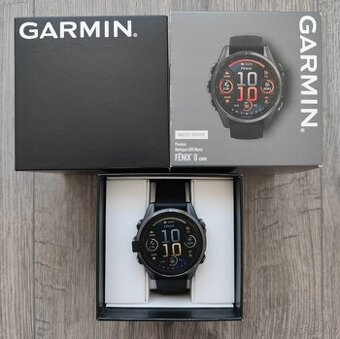 Garmin Fenix 8 Amoled Sapphire Titanium Black - 43mm