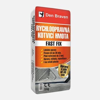 FastFix 5kg rýchloopravná kotviaca hmota - 20ks