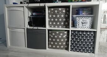 Kallax polica+boxy