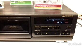 HX PRO 3-hlavovy kazetovy deck TECHNICS RS-BX601 JAPAN, AK45
