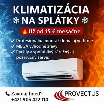 Klimatizácie s montážou na kľúč po celom Slovensku
