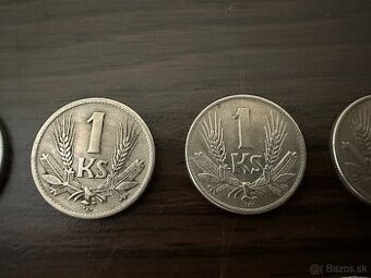 Slovenský Štát mince a najlacnejsia 1KS 1944