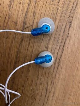 Slúchadlá do uší Sony MDR-E9LP, káblové, stereo, modré, DJ