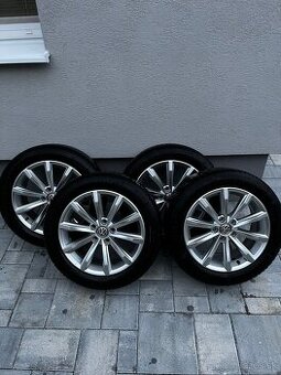 Zimné komplety alu originál VW 17” 5x112