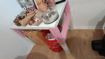 Detský stôl IKEA PAHL ružový
