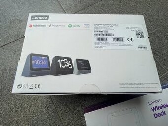Lenovo Smart Clock 2- inteligentný budík s Google Asistentom
