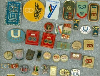 Predám  odznaky Univerziada