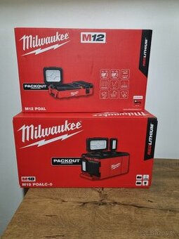 MILWAUKEE M12 a M18 POAL-0 PACKOUT PRIESTOROVÉ SVIETIDLO