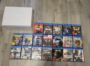 PlayStation VR 1 prvá verzia + 19 CD ps4 hier