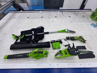 Greenworks aku záhradný set