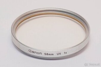 Canon UV filter ∅58mm
