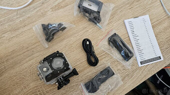 Akčná kamera - vhodná do terénu, pri športovaní, kúpaní