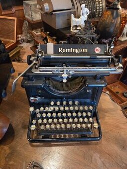 Starožitný písací stroj Remington 16 – Kúsok histórie s dušo