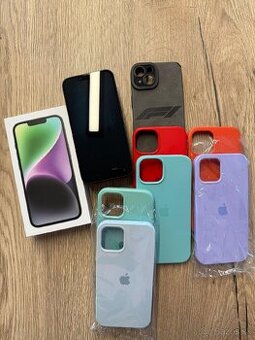 Predám veľmi zachovalý Iphone 14 256GB Black