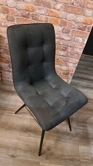 Sivá dizajnová stolička