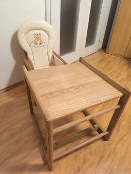Stolček a stolička/vysoká stolička