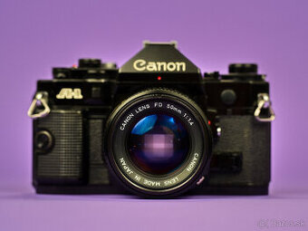 Canon A1. FD 1:1.4/50mm