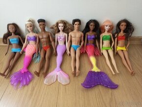 Bábiky Barbie - 8 ks