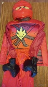Kostým lego Ninjago - Červený Ninja
