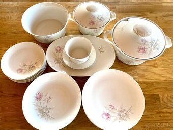 Romantický porcelánový servis Thomas