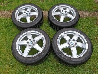 17" ALU 5x112 BMW X1, + TPMS+ letné 205/55 r17 8mm TOP