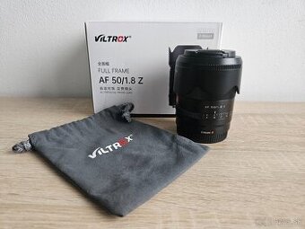 Viltrox AF 50mm f/1.8 Nikon Z, zánovný stav