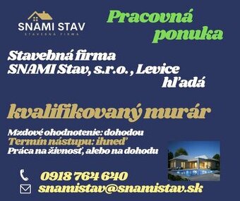 Murár, Pomocný pracovník na stavbe