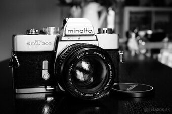 Minolta srT303 + MC Rokkor 50mm f/1.4