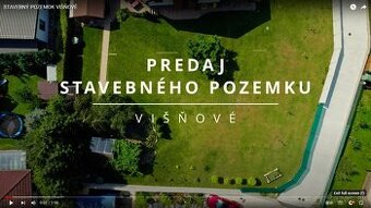 Stavebný Pozemok vo Višňovom