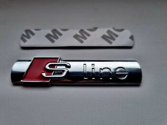 Audi S line kovovy stitok Novy