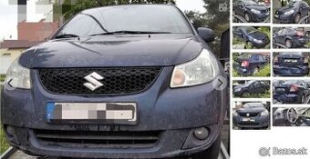 SUZUKI SX4 1.6 2008 predám NÁRAZNÍK, MOTOR M16A, DVERE sedan