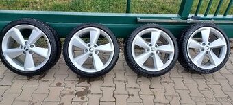 Originál Škoda R18 elektróny + pneu
