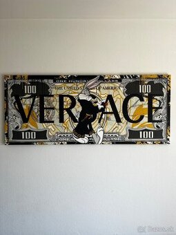 Obraz Versace Bugs Bunny 100$