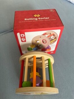 Bigjigs Toys Vhadzovanie tvarov do valca