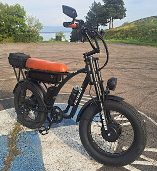 KETELES 2xmotor, 2x1000W, 55km/h Batéria 48V 23AH