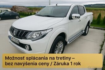 Mitsubishi L200 2.4 DiD 133 kW 4WD, Krásny stav bez korózie