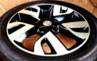 alu R18 5x114,3 orig. NISSAN, zimné pneu 225/60