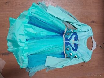 karnevalové dievčenské šaty , velkost odhadom 5-7 rokov